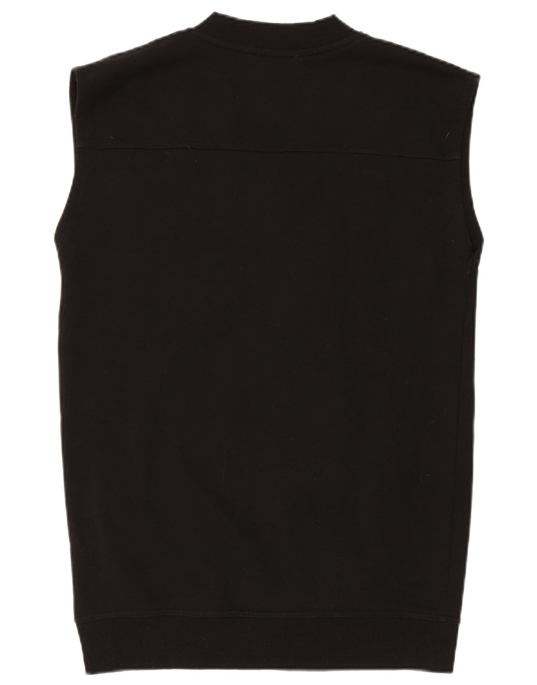 Vestido jumper feminino sem mangas ZARA Reino Unido 10 pequeno preto