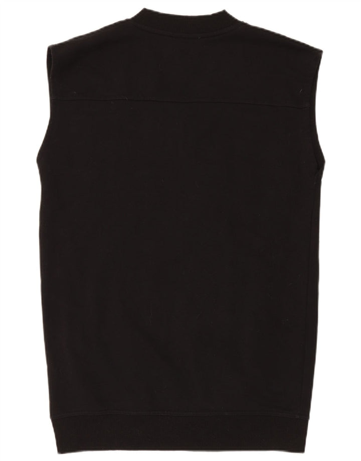 Vestido jumper feminino sem mangas ZARA Reino Unido 10 pequeno preto