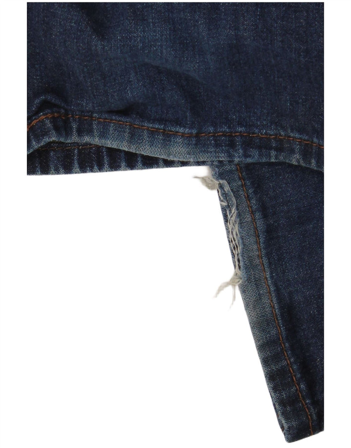 LEVI'S Mens Slim Jeans W40 L32 Azul Marinho Algodão
