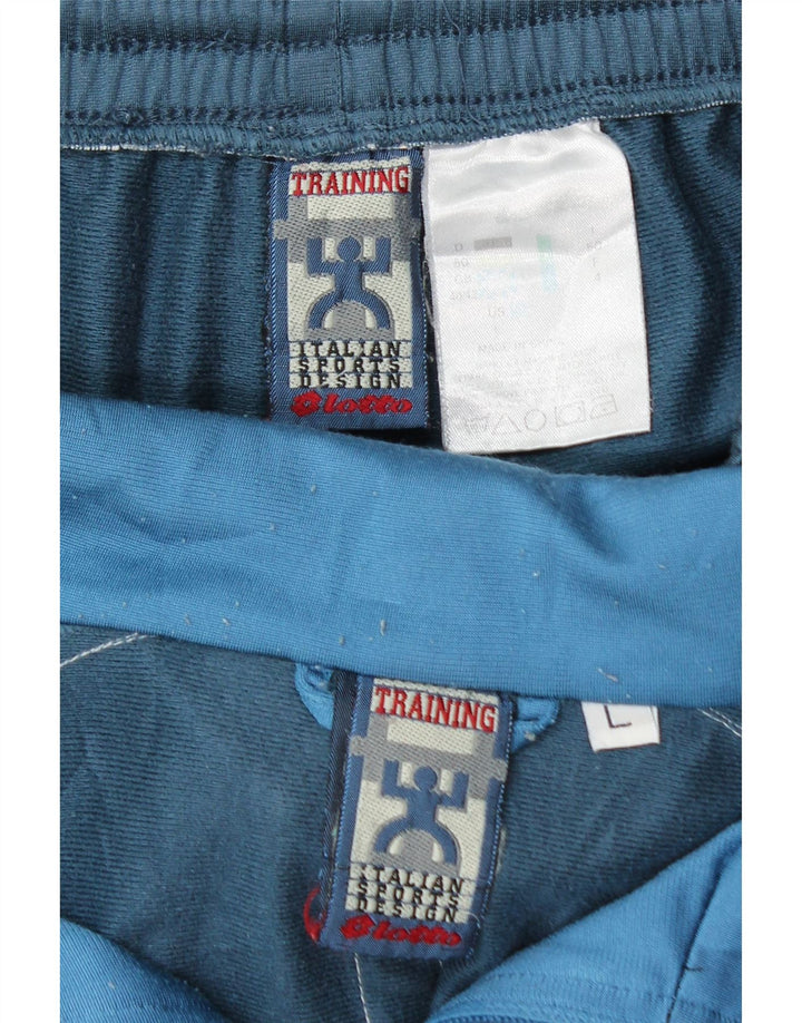 Lotto Mens Full Tracksuit Grande Azul Colorblock Poliéster