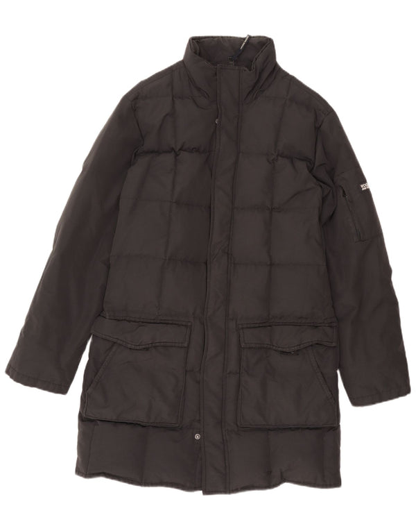 Casaco acolchoado masculino Woolrich UK 38 médio preto nylon