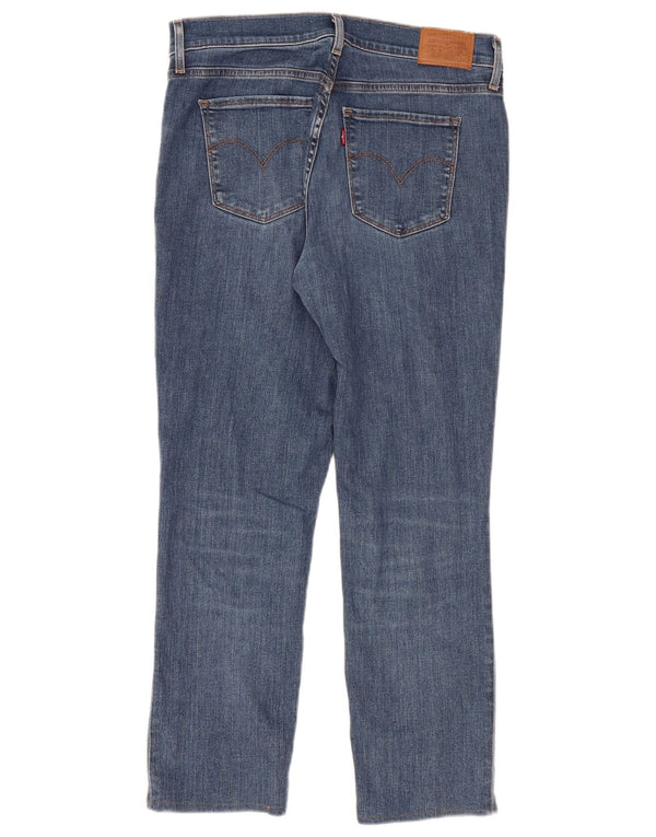 Calça jeans feminina Levi's 312 Shaping Slim W28 L26 azul algodão