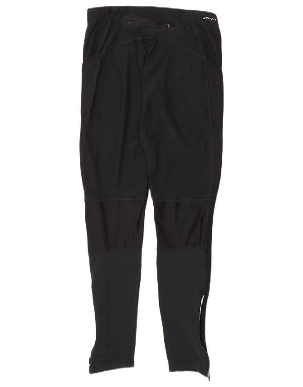 Leggings Nike Dri Fit UK 12 Médio Preto Colourblock Poliéster