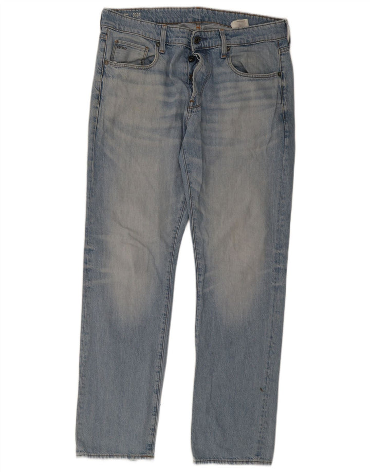 G-Star Masculino 3301 Jeans Slim W34 L32 Azul