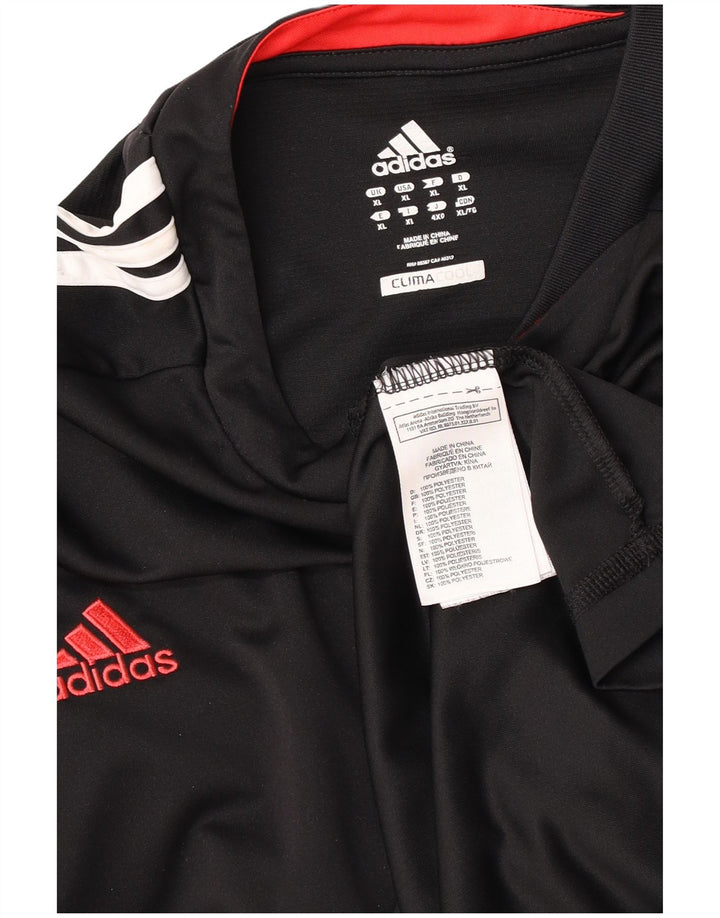 Adidas Mens Climacool Camiseta Top XL Preto Poliéster