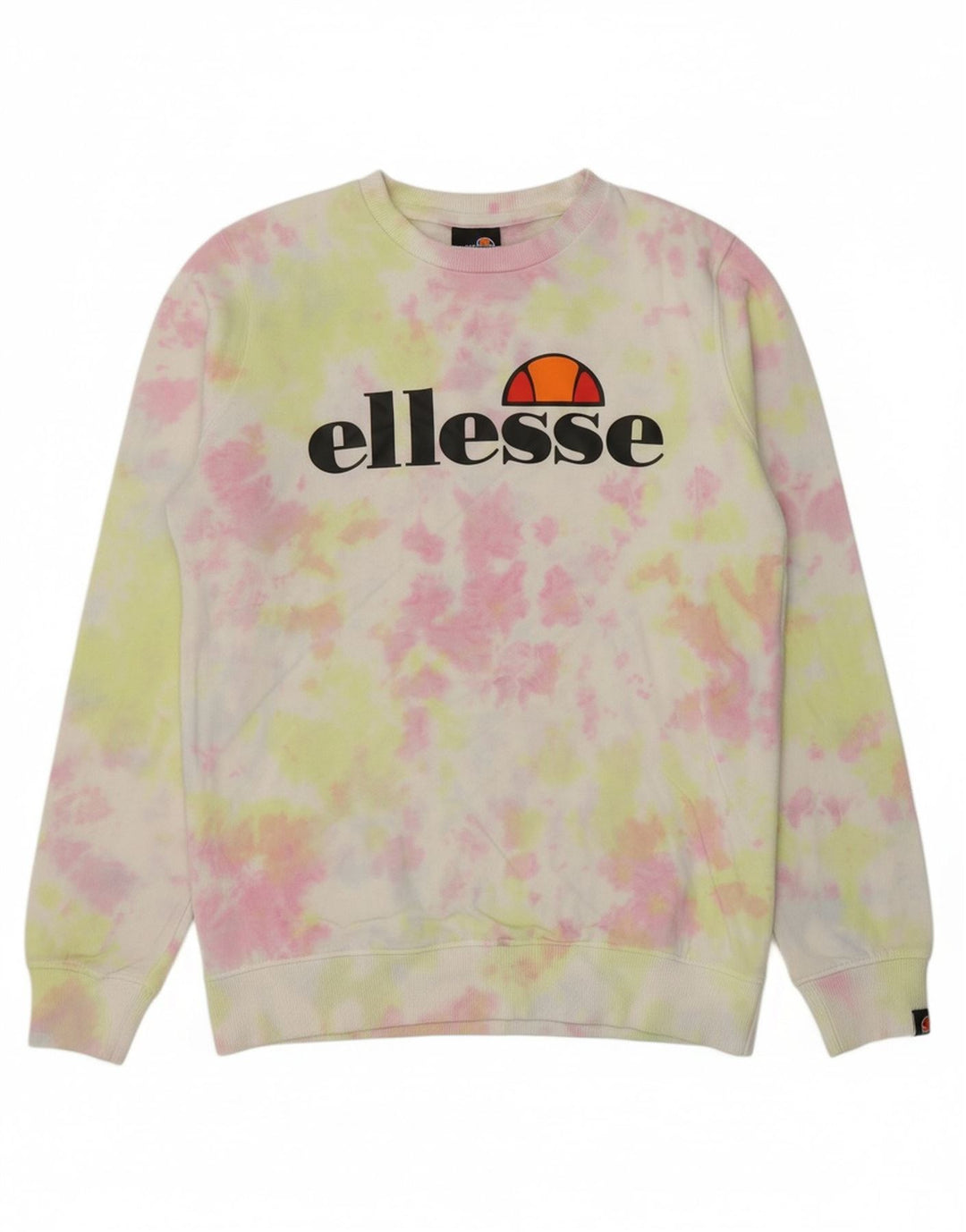ELLESSE Suéter gráfico feminino 13-14 anos tie-dye multicolorido