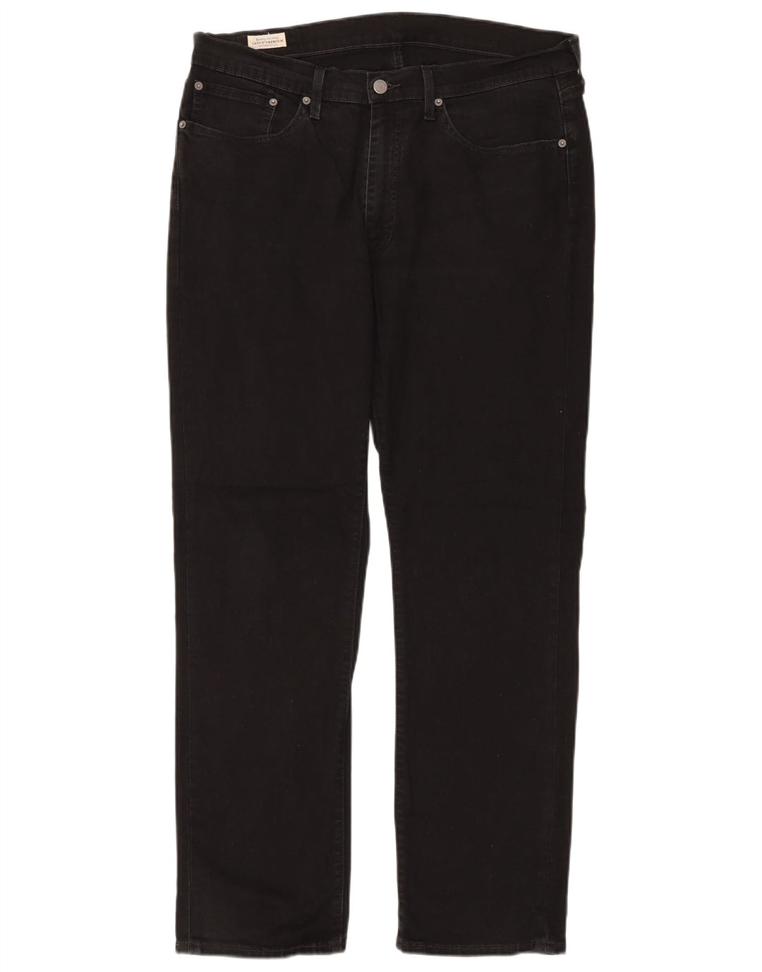 Jeans retos masculinos LEVI'S W36 L32 algodão preto