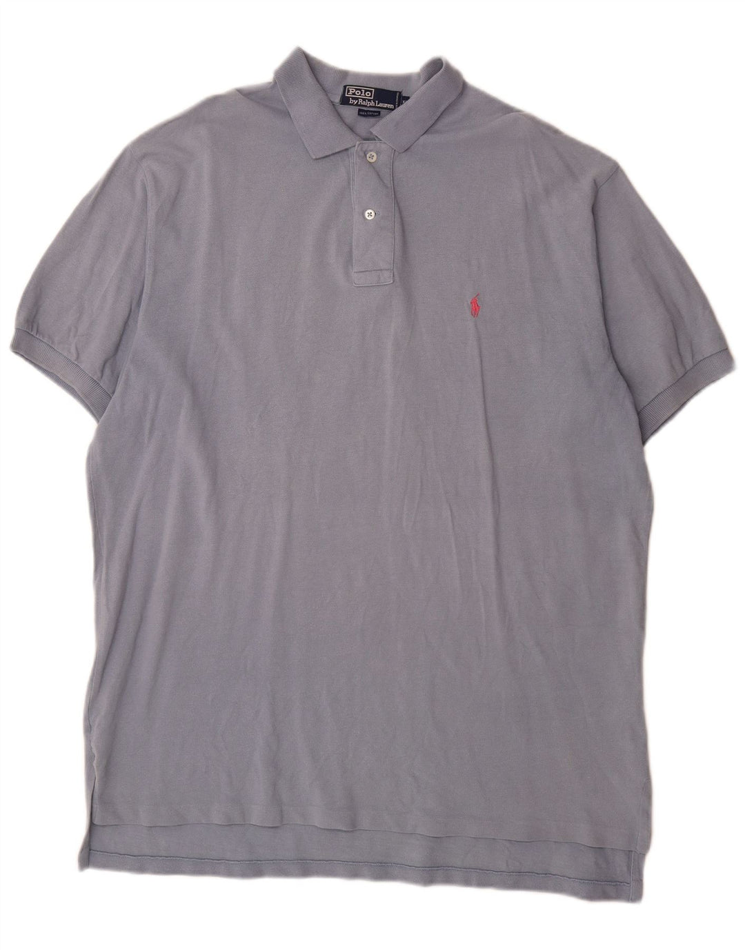 Polo Ralph Lauren Camisa masculina XL algodão cinza