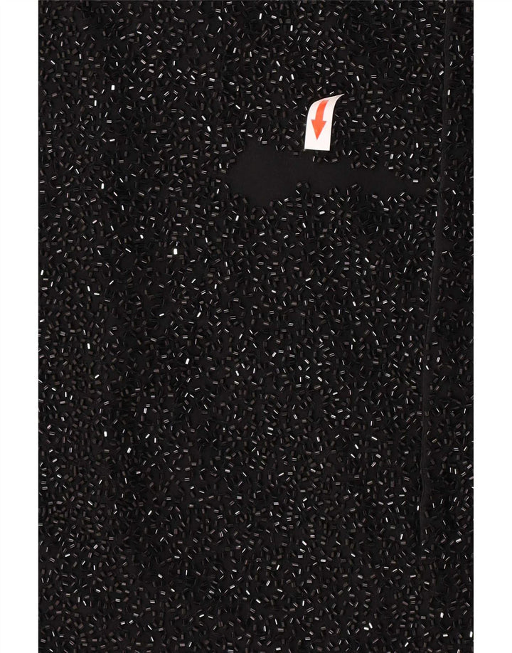 Blusa feminina sem mangas Ronald Joyce Reino Unido 14 médio preto