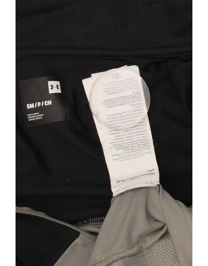 Under Armour Mens Treino Top Jacket Small Grey Colourblock Poliéster