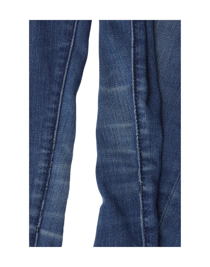 Jeans jegging feminino SUPERDRY W26 L30 algodão azul