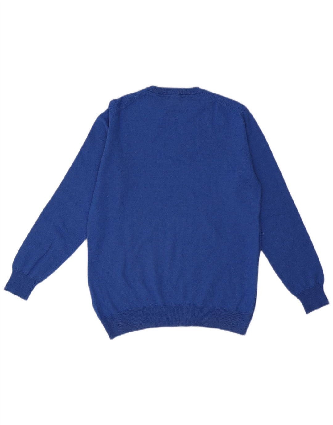 Suéter masculino Harmont & Blaine com gola redonda XL de lã azul