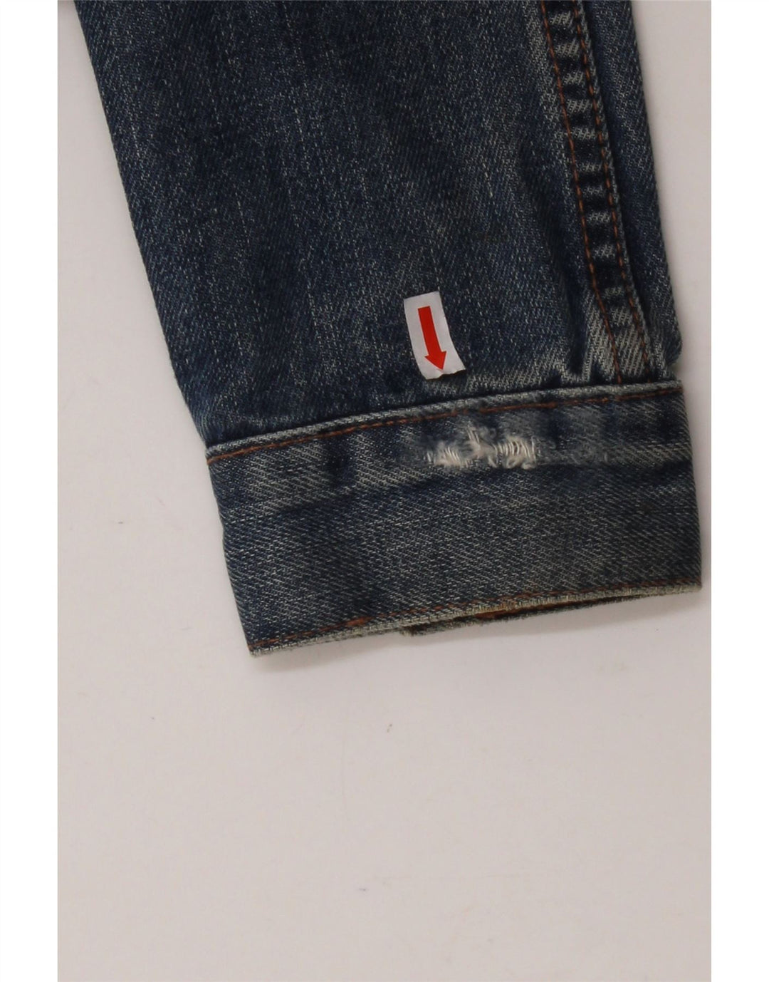 Jaqueta jeans feminina LEVI'S 11-12 anos grande algodão azul