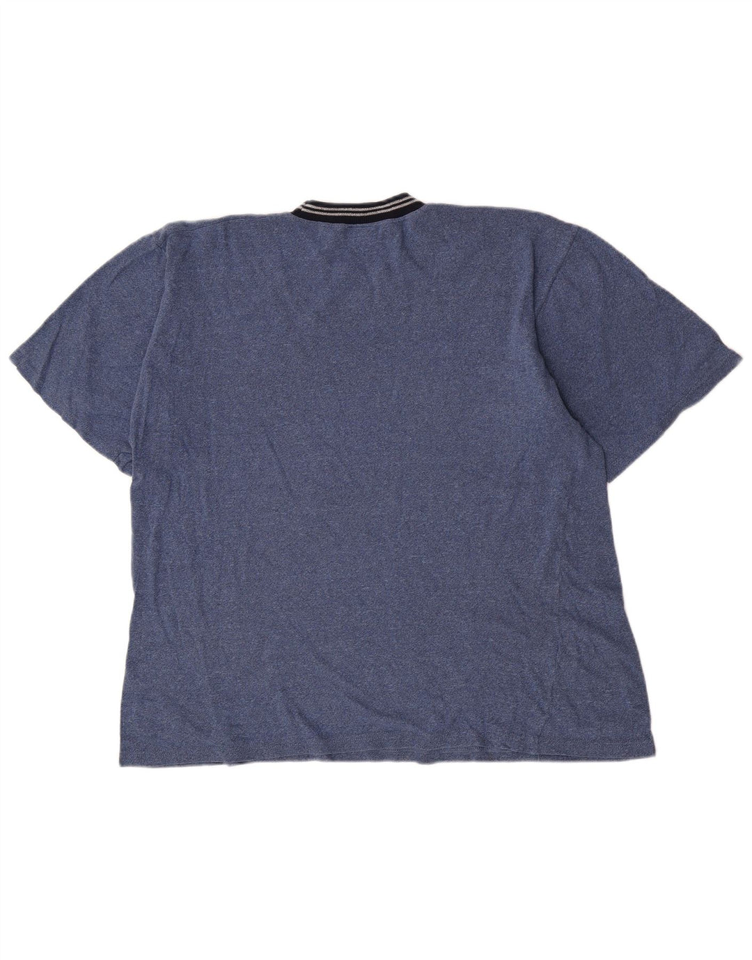Camiseta masculina Asics Top grande azul manchado