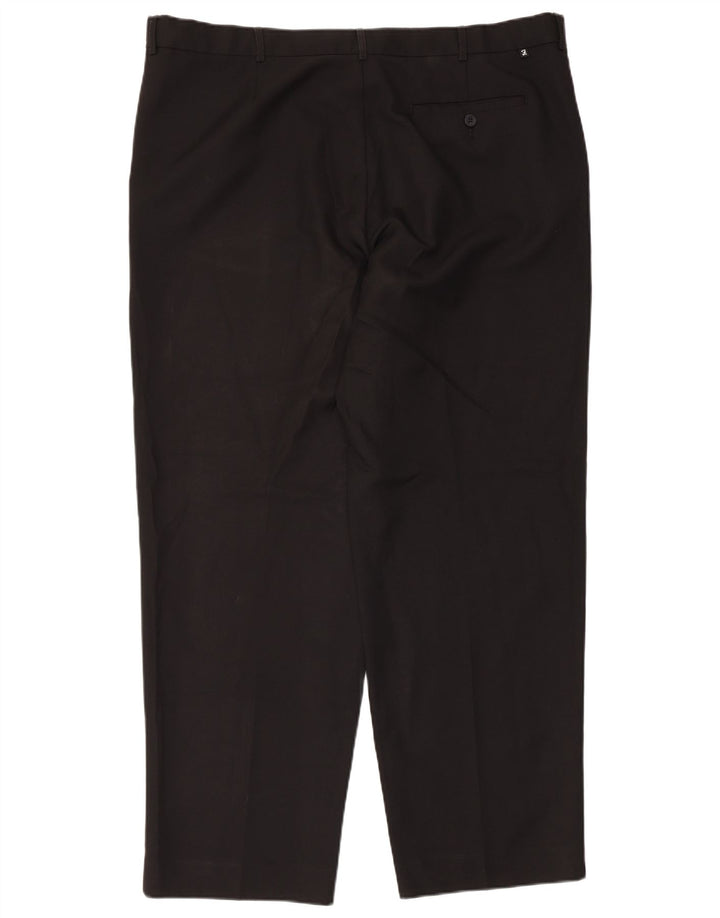 Calça Chino Cônica Masculina Farah W42 L31 Poliéster Preto