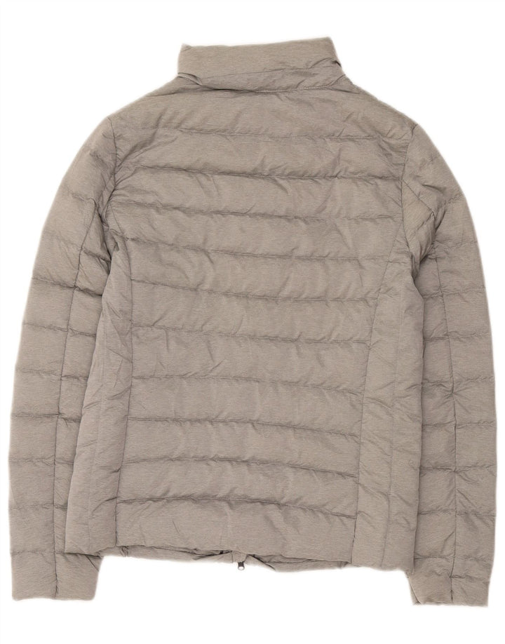 Jaqueta acolchoada feminina North Sails UK 10 pequena cinza
