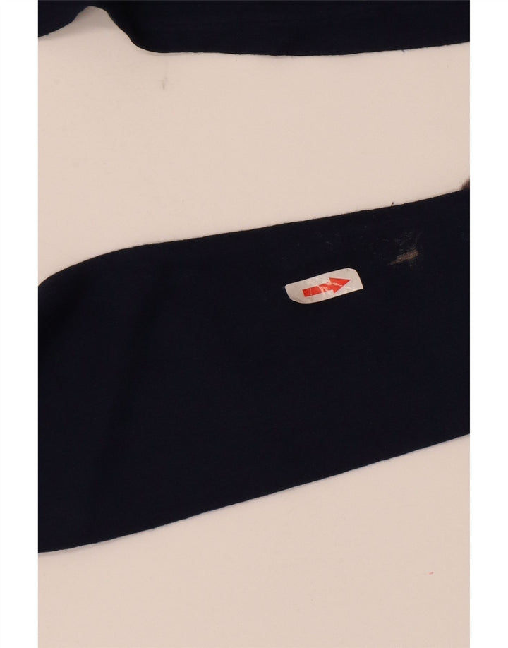 Liu Jo Suéter feminino com gola redonda e gola alta Reino Unido 12 médio azul marinho