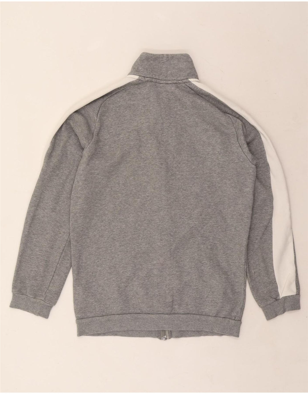 PUMA Mens Tracksuit Top Jacket XS Cinza Colourblock Algodão