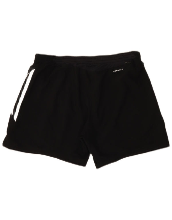 Adidas Womens Climacool Sport Shorts UK 12 Médio Preto Poliéster