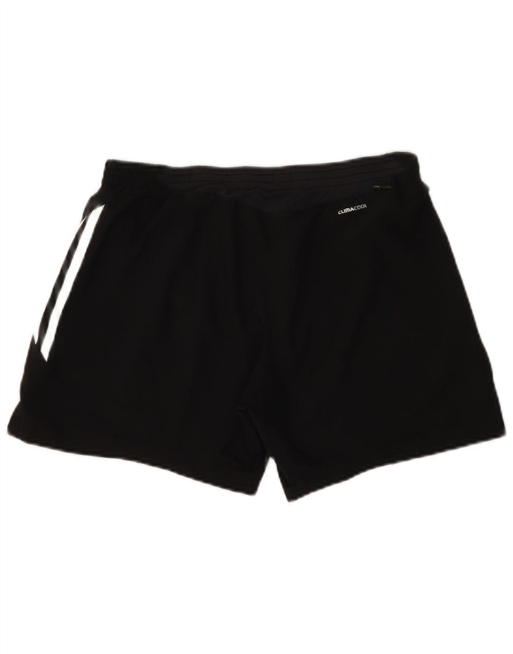 Adidas Womens Climacool Sport Shorts UK 12 Médio Preto Poliéster