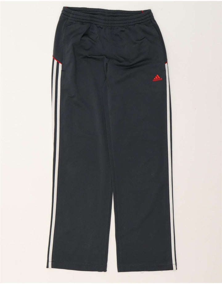 Calças de treino Adidas meninos 13-14 anos cinza poliéster