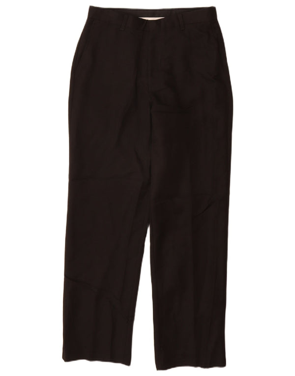 Calça Izod Meninos Terno Reto 15-16 Anos W28 L29 Poliéster Preto