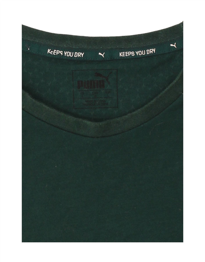Camiseta masculina PUMA grande verde