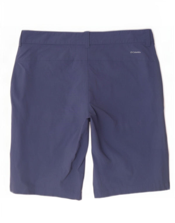 Columbia Womens Omni-Shield Chino Shorts UK 16 Grande W36 Azul