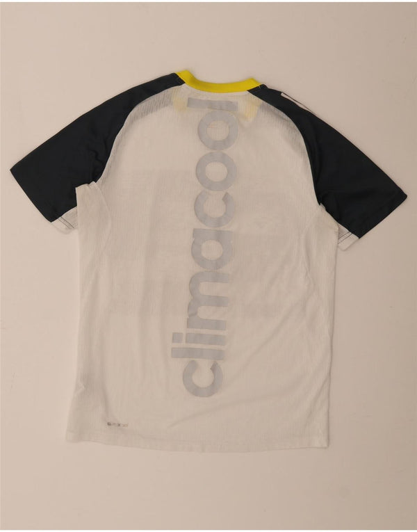 Camiseta Adidas Masculina Climacool Graphic Top Médio Branco Colorblock