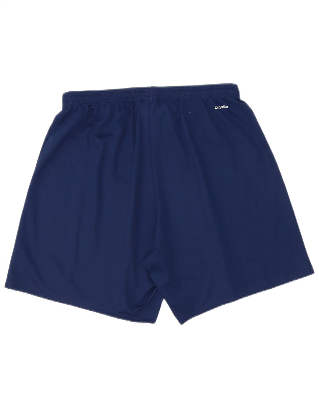 Shorts esportivos masculinos Adidas Climalite grandes poliéster azul marinho