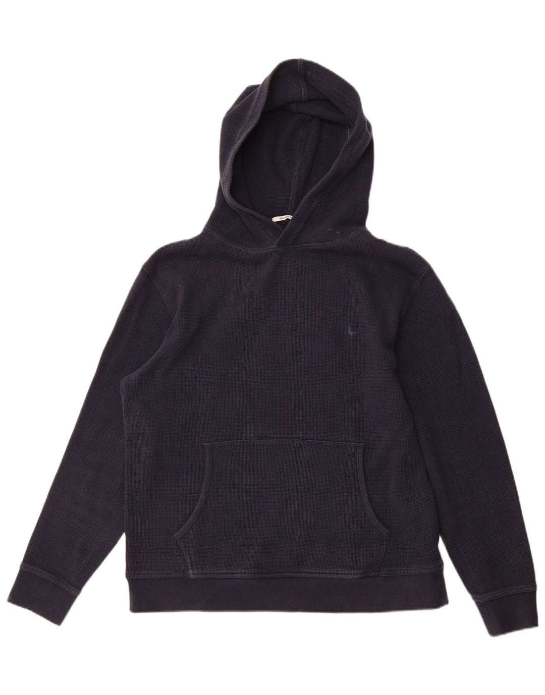 JACK WILLS Suéter masculino com capuz médio algodão azul marinho