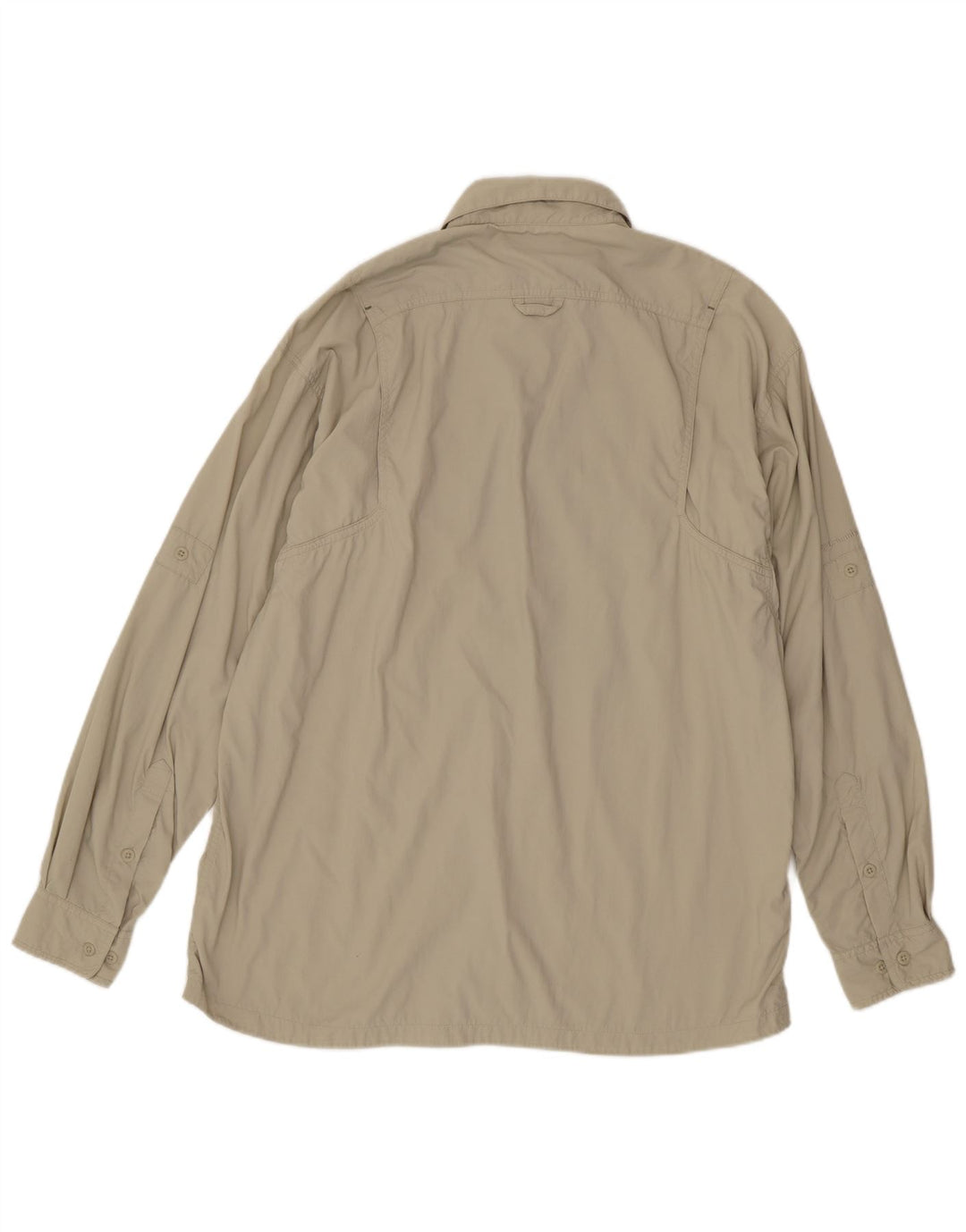 Camisa masculina Columbia XL bege nylon