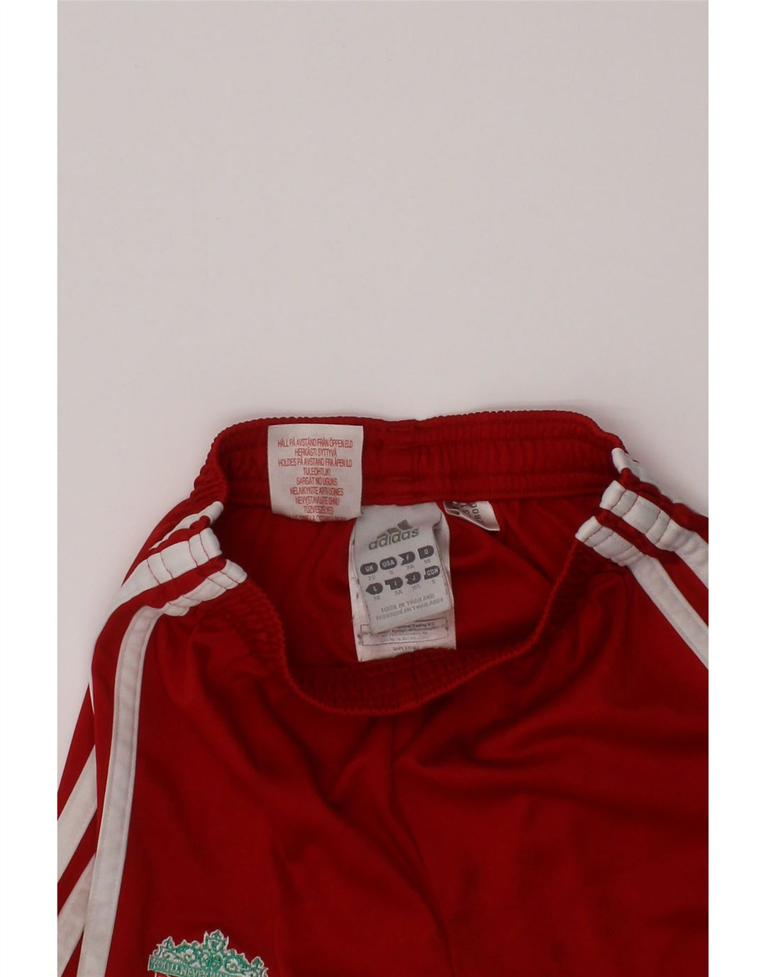 ADIDAS Garotos Liverpool Sport Shorts 2-3 Anos Poliéster Vermelho