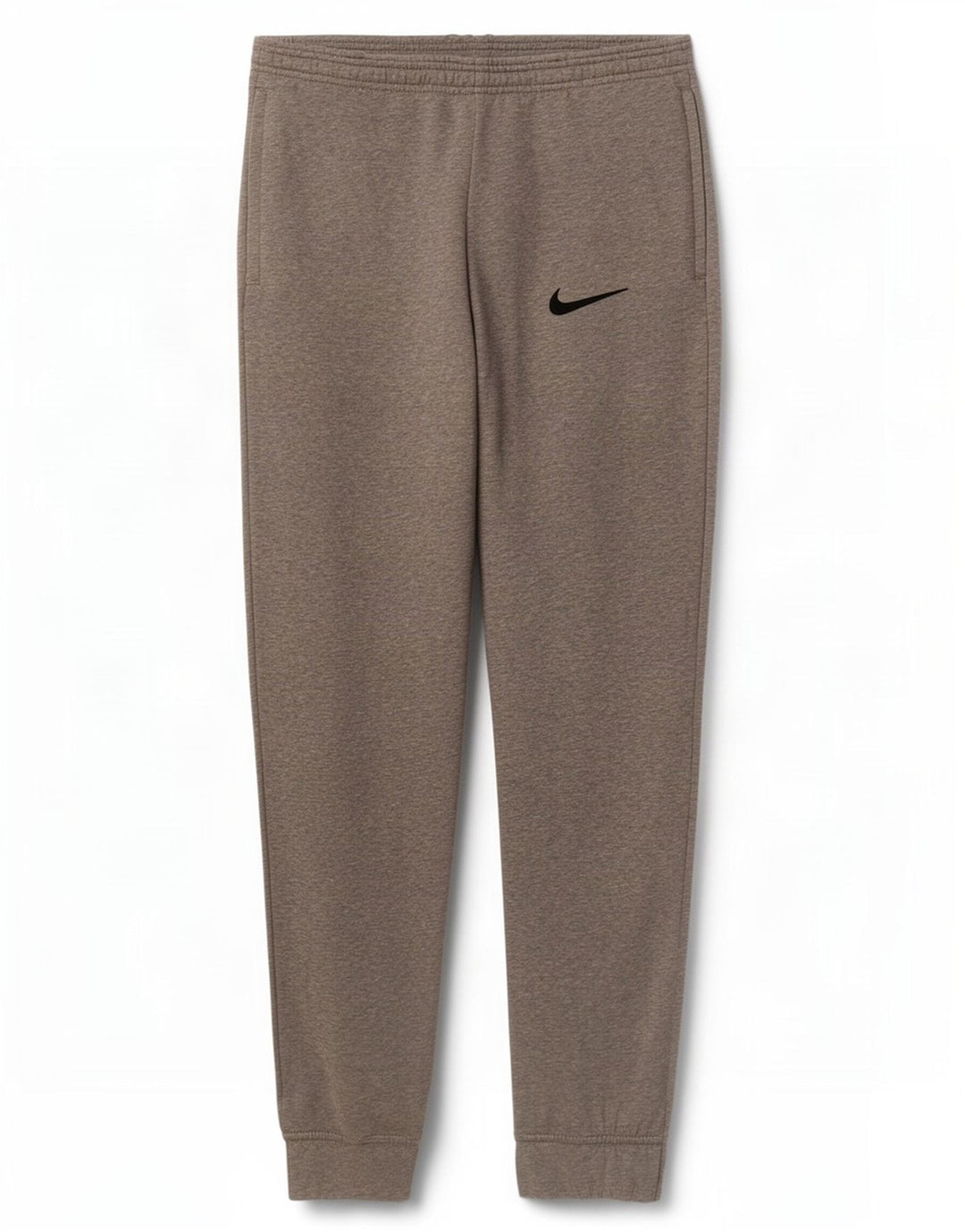 Calça de treino masculina Nike Joggers pequeno cinza manchado de algodão