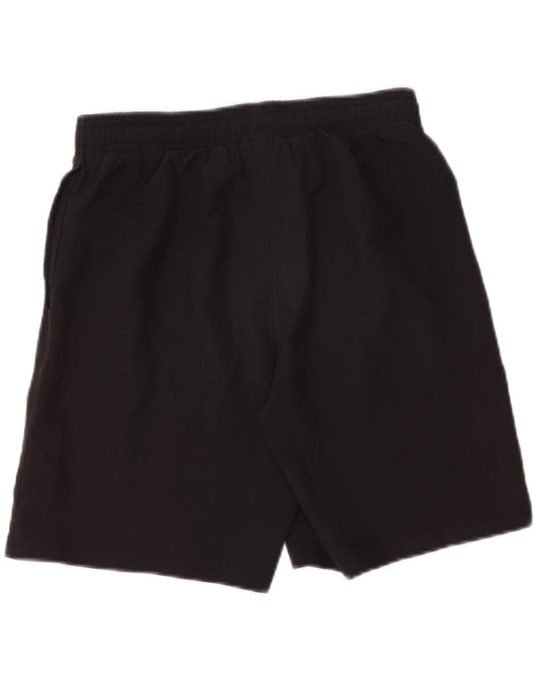 Shorts esportivos masculinos Under Armour 13-14 anos XL preto poliéster
