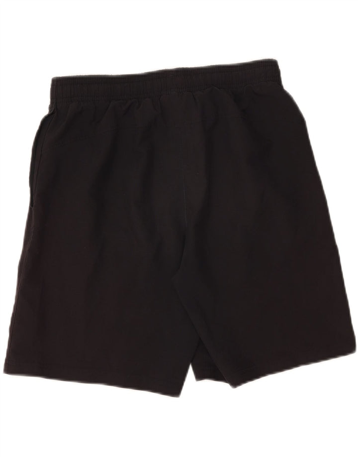 Shorts esportivos masculinos Under Armour 13-14 anos XL preto poliéster