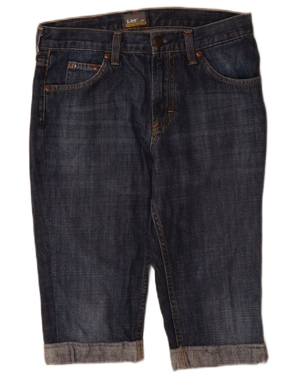 Shorts jeans Lee Boys Scott 13-14 anos W28 algodão azul marinho