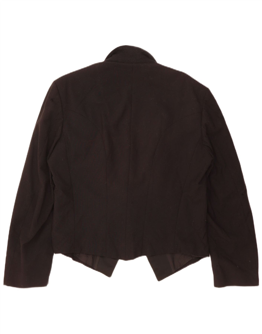 Jaqueta Blazer Feminina Wilvorst com 1 Botão Reino Unido 16 Grande Preto