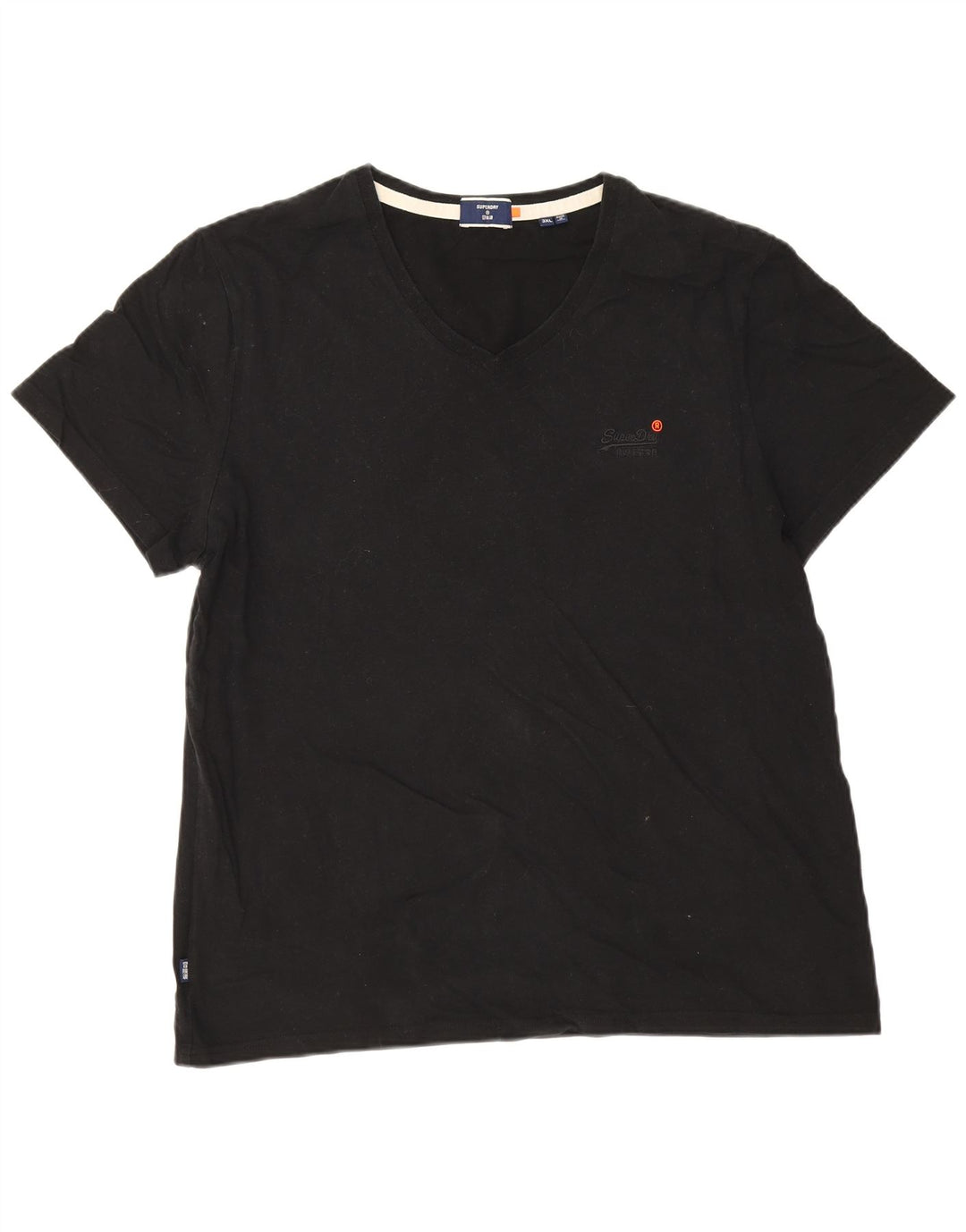 Camiseta masculina Superdry Top 3XL preta