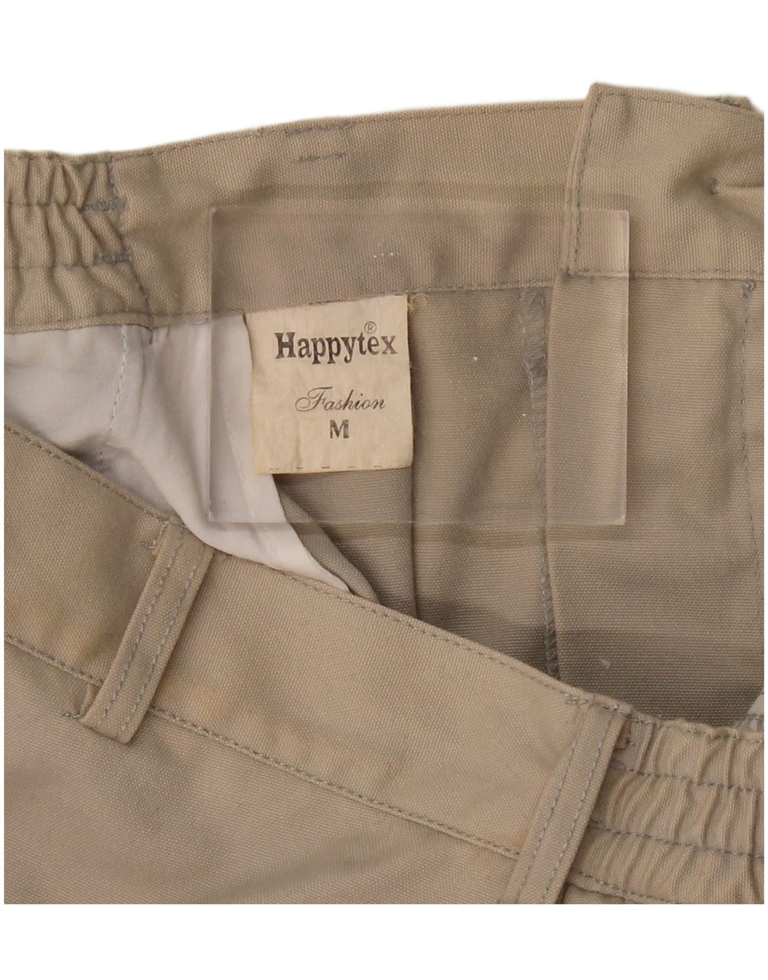 Shorts cargo masculino VINTAGE médio W30 algodão bege