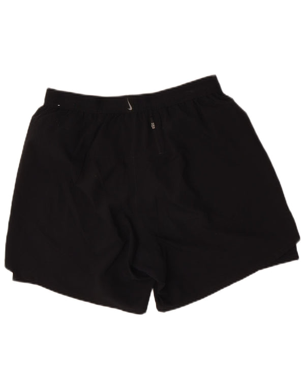 Nike Womens Dri Fit Sport Shorts Grande Poliéster Preto