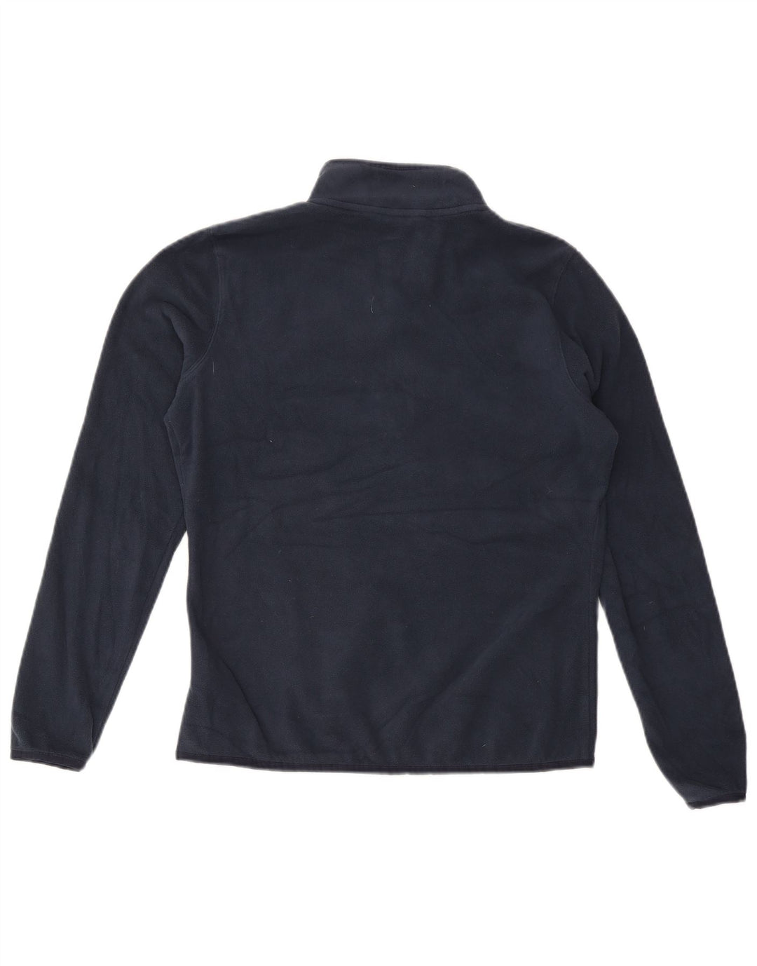 Jumper de lã feminino The North Face Reino Unido 14 grande poliéster azul marinho
