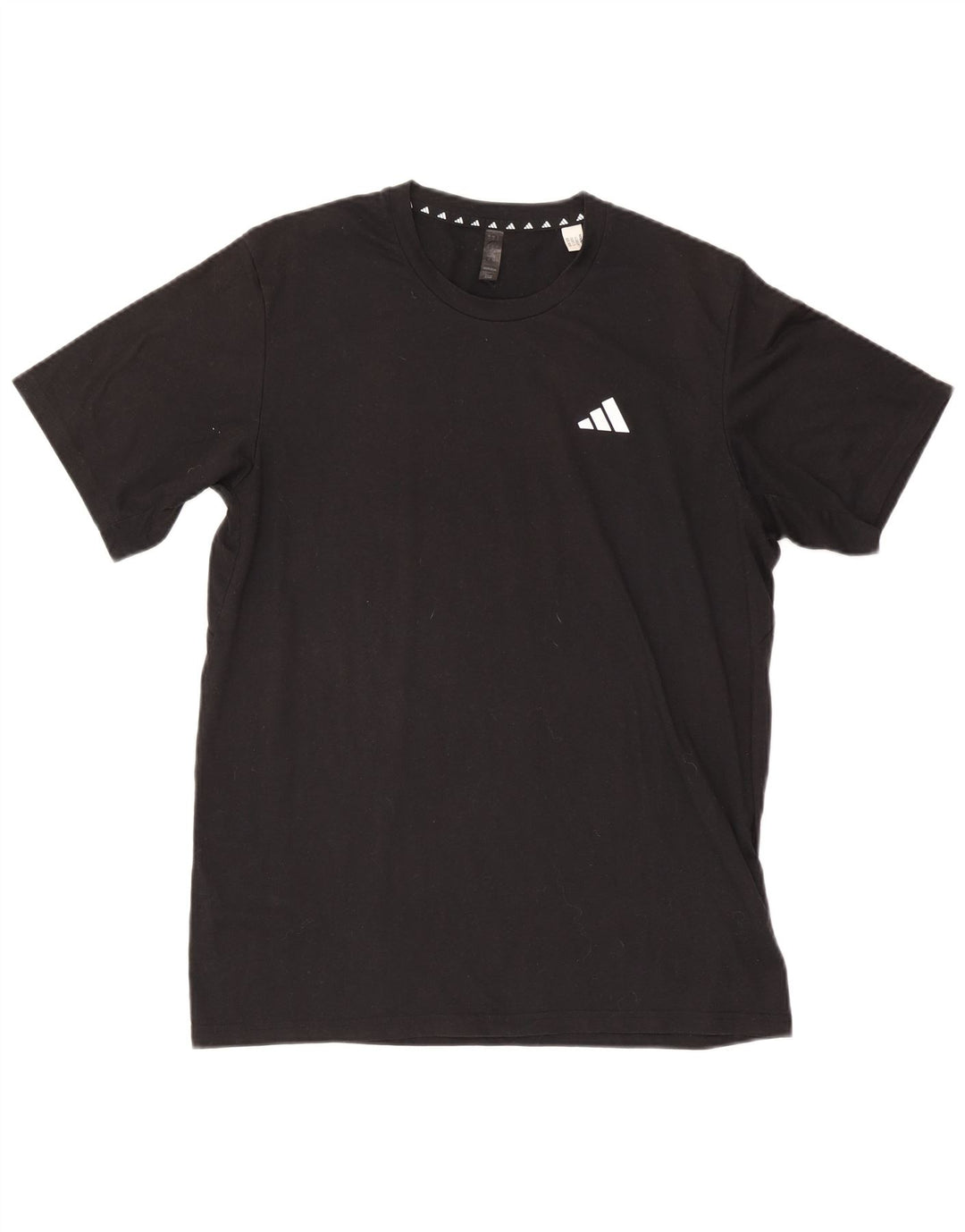Adidas Mens Aeroready Camiseta Top Grande Poliéster Preto