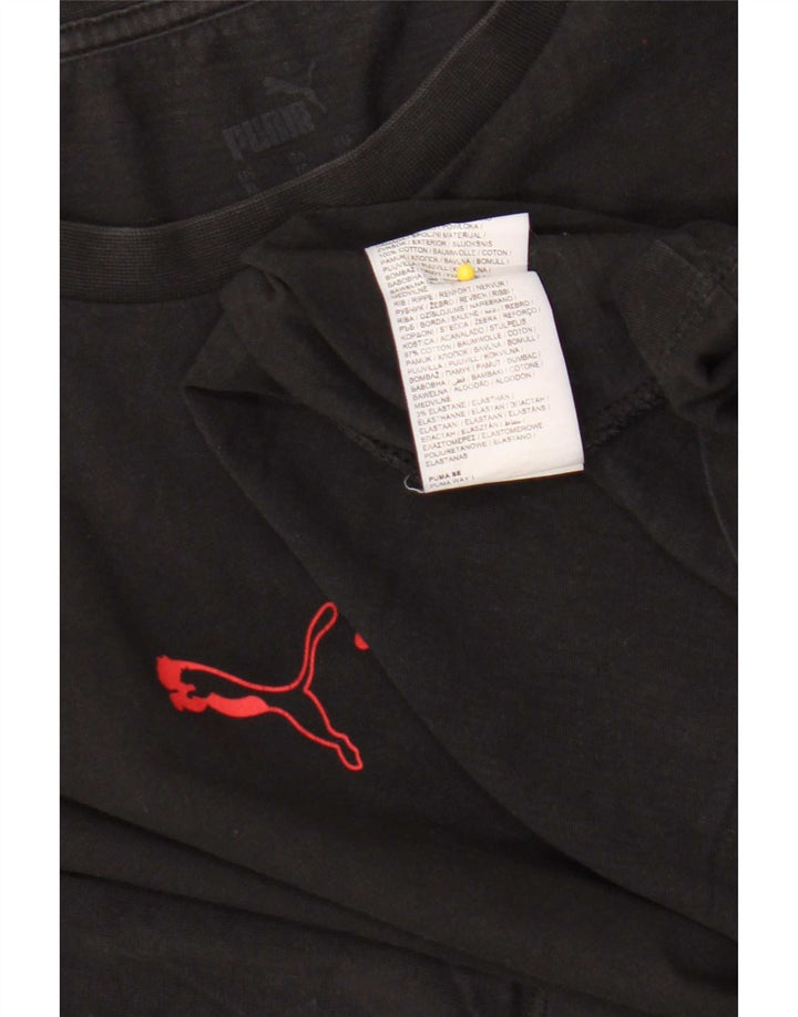 Camiseta masculina Puma Top XL algodão preto