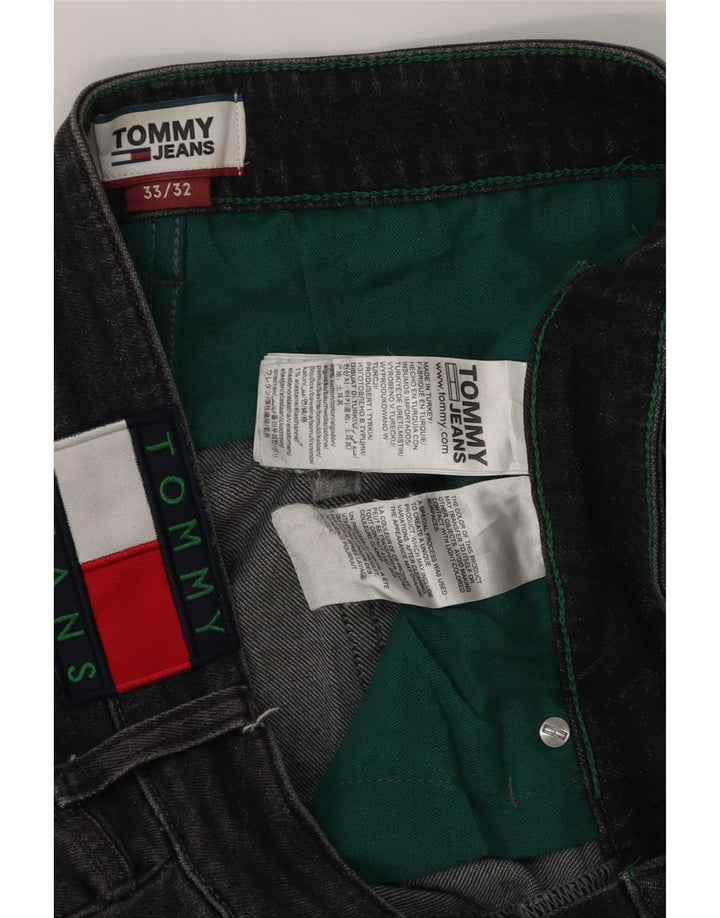 Tommy Hilfiger Masculino Scanton Slim Jeans W33 L32 Cinza Algodão