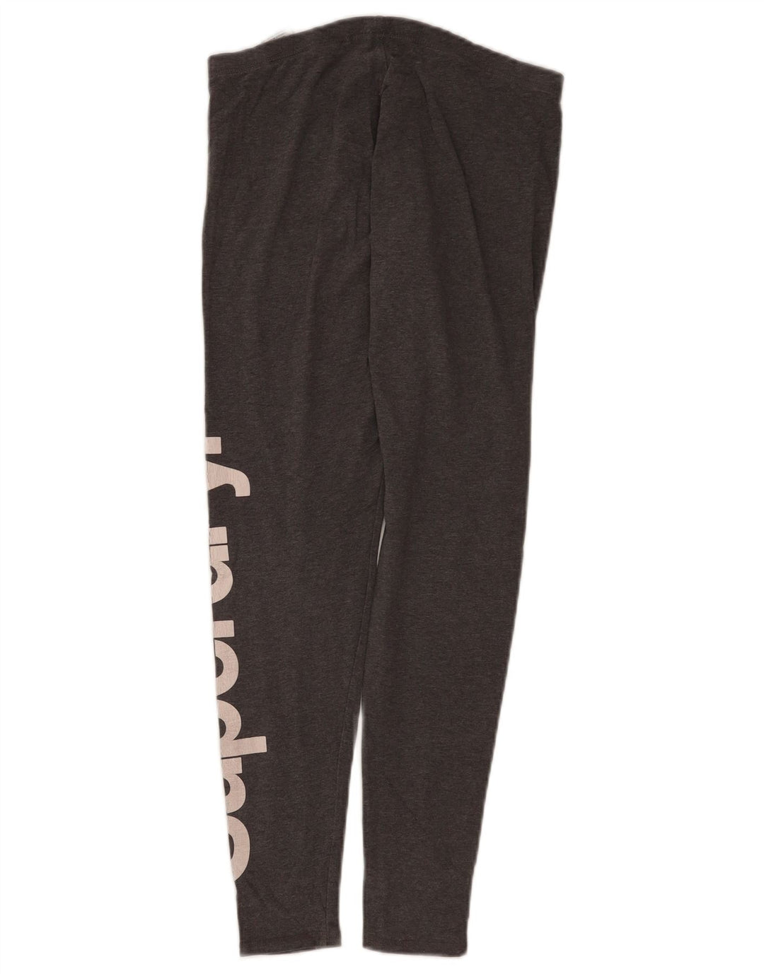 Leggings gráficas femininas Superdry UK 8 pequeno algodão cinza