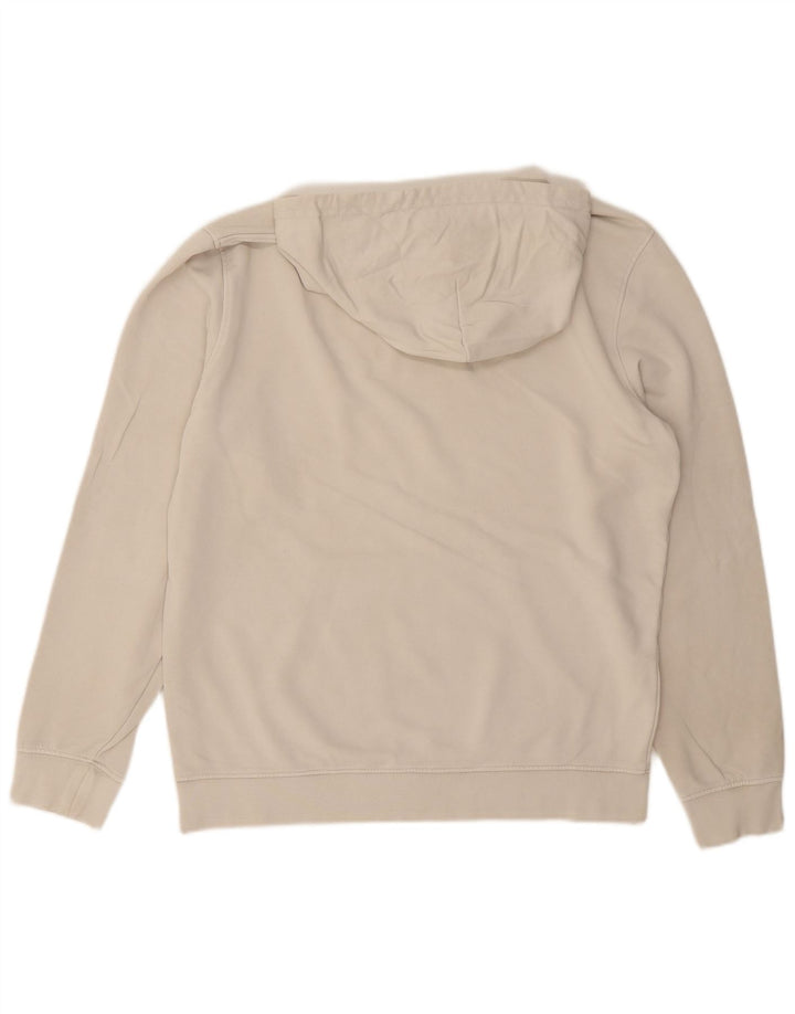 CHAMPION Suéter masculino com capuz gráfico grande off white