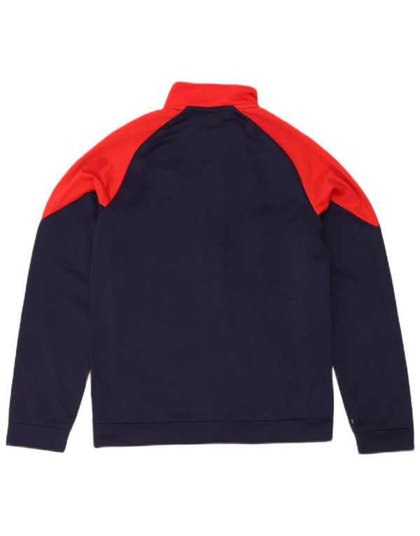 Jaqueta Puma Boys Graphic Tracksuit Top 13-14 anos Azul marinho Colorblock