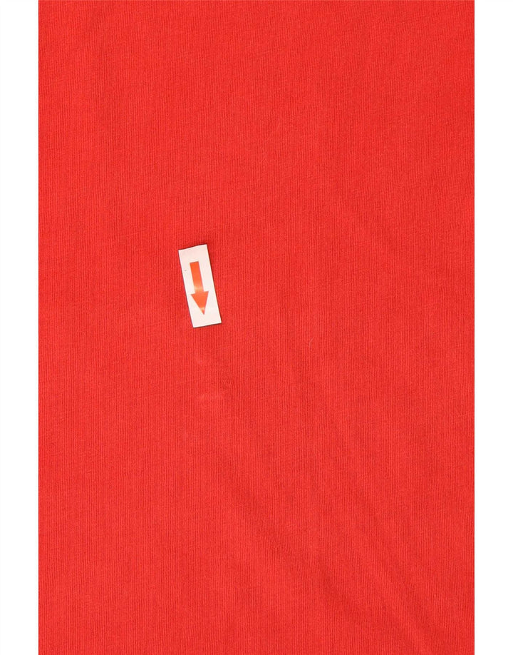 Camiseta masculina Nike grande algodão vermelho