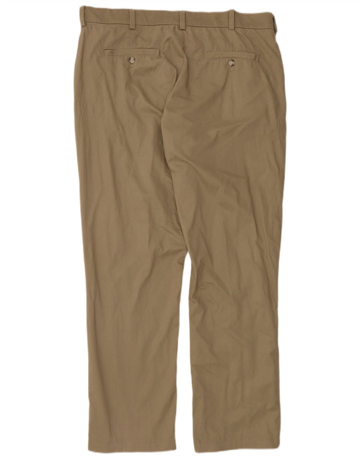 Lee Mens Calças Chino Relaxadas W38 L34 Algodão Bege